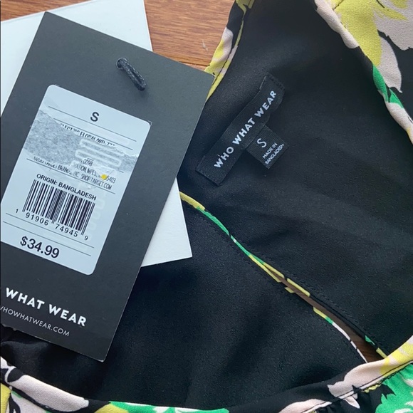 SOLD NWT Who what Wear floral babydoll dress - Picture 12 of 13